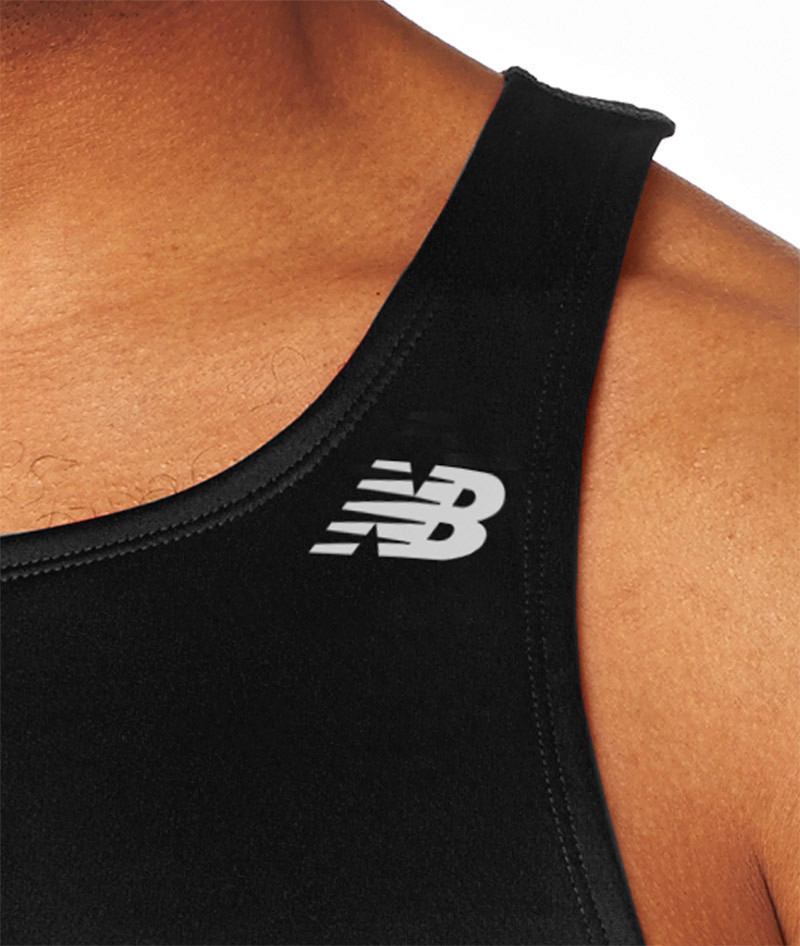 new balance running singlet mens
